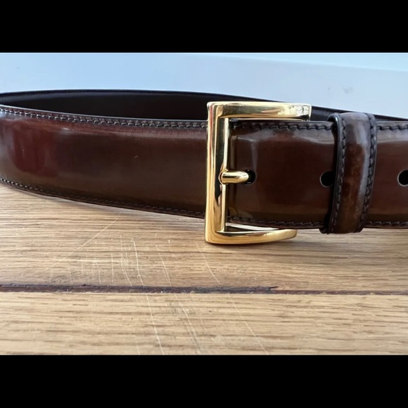 COPY - Pre-Own PRADA MADE IN ITALY casual leather Belt!! (1C-5738 -1) - Picture 10 of 10